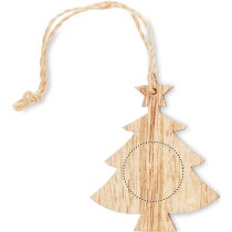 AVA Houten kerstversiering set