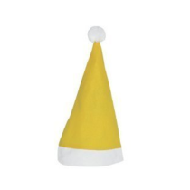 Kerstmuts Yellow acc. Wit