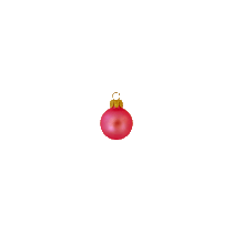 Glazen kerstbal 40 mm