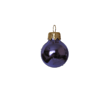 kerstbal 60 mm paars