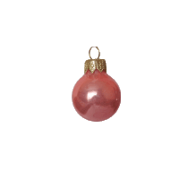 kerstbal 60 mm glanzend lichtroze