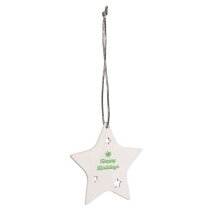Kerstster met uw eigen logo