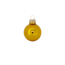 kerstbal 60 mm goud