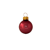 Kerstbal 80 mm roze