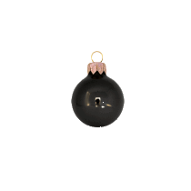 Kerstbal XL 100 mm grijs