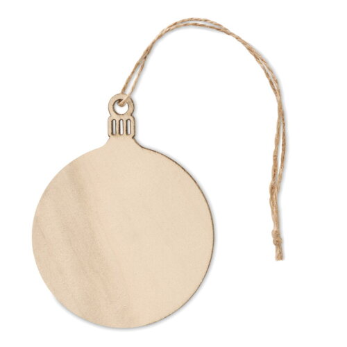 BALY Boomhanger kerstbal hout