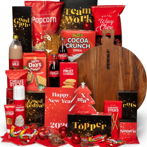 Kerstpakket Luxe Borrelplank