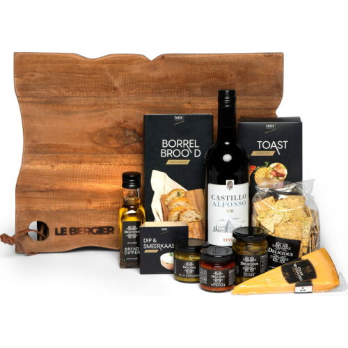 Kerstpakket Borrelen op de Plank