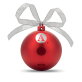 JINGLE BALL Bluetooth speaker kerstbal rood bedrukken